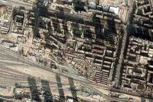 西站衛星地圖-甘肅省蘭州市七里河區西站街道地圖瀏覽
