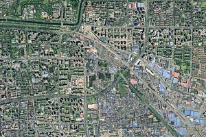 白墙子卫星地图-北京市朝阳区东湖街道十八里店地区弘善寺地图浏览