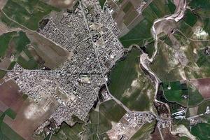 錫勒亞奈市衛星地圖-突尼西亞錫勒亞奈市中文版地圖瀏覽-錫勒亞奈旅遊地圖