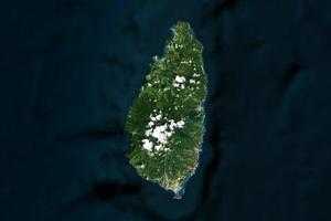 圣卢西亚卫星地图-圣卢西亚各城市中文版地图浏览-圣卢西亚旅游地图