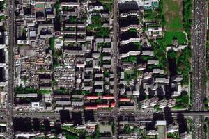 甜水园社区卫星地图-北京市朝阳区东湖街道六里屯街道甜水西园社区地图浏览