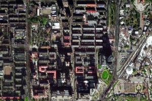八角南里社区卫星地图-北京市石景山区八角街道体育场西街社区地图浏览