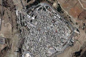 卡拉克市衛星地圖-約旦卡拉克市中文版地圖瀏覽-卡拉克旅遊地圖