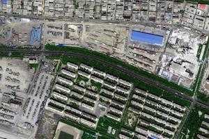 火车西站卫星地图-新疆维吾尔自治区阿克苏地区乌鲁木齐市头屯河区火车西站街道地图浏览