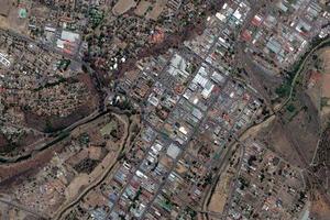 萊迪史密斯市衛星地圖-南非萊迪史密斯市中文版地圖瀏覽-萊迪史密斯旅遊地圖