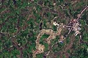 余华乡卫星地图-四川省达州市大竹县白塔街道、村地图浏览