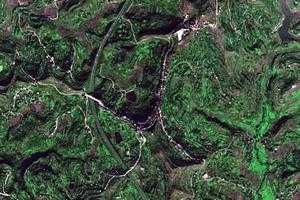 石圭镇卫星地图-四川省南充市高坪区擦耳镇、村地图浏览