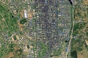 古城衛星地圖-四川省涼山彝族自治州會理縣城北街道地圖瀏覽