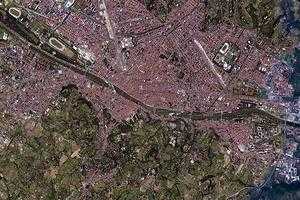 佛罗伦萨市卫星地图-意大利佛罗伦萨市中文版地图浏览-佛罗伦萨旅游地图