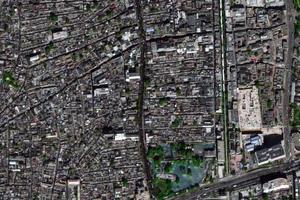 煤市街東社區衛星地圖-北京市西城區大柵欄街道前門西河沿社區、區、縣、村各級地圖瀏覽