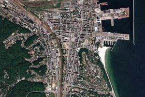 格丁尼亚市卫星地图-波兰格丁尼亚市中文版地图浏览-格丁尼亚旅游地图