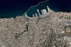 伊拉克利翁市卫星地图-希腊伊拉克利翁市中文版地图浏览-伊拉克利翁旅游地图