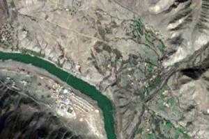 俄西乡卫星地图-西藏自治区昌都市洛隆县俄西乡、村地图浏览