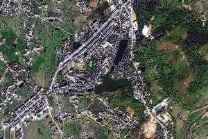 羅鏡鎮衛星地圖-廣東省雲浮市羅定市滿塘鎮、村地圖瀏覽