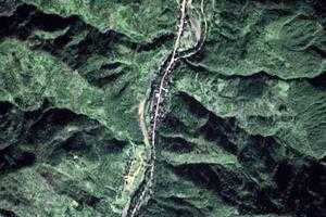 两路乡卫星地图-四川省雅安市天全县喇叭河镇、村地图浏览