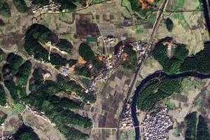 珠田乡卫星地图-江西省上饶市万年县珠田乡、村地图浏览