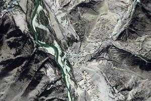 安羌乡卫星地图-四川省阿坝藏族羌族自治州阿坝县安羌乡、村地图浏览