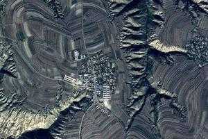 草滩乡卫星地图-甘肃省白银市会宁县草滩乡、村地图浏览