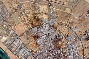 延布市衛星地圖-沙烏地阿拉伯延布市中文版地圖瀏覽-延布旅遊地圖