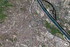 维也纳市(首都)卫星地图-奥地利维也纳市(首都)中文版地图浏览-维也纳旅游地图