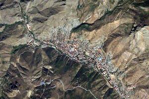 居米什哈內市衛星地圖-土耳其居米什哈內市中文版地圖瀏覽-居米什哈內旅遊地圖