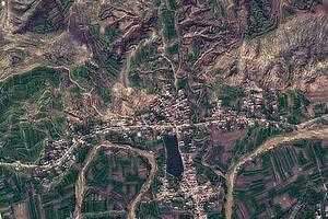 五家乡卫星地图-甘肃省临夏回族自治州东乡族自治县五家乡、村地图浏览