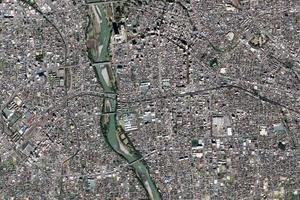 群馬縣衛星地圖-日本群馬縣中文版地圖瀏覽-群馬旅遊地圖
