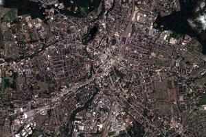 开姆尼茨市卫星地图-德国开姆尼茨市中文版地图浏览-开姆尼茨旅游地图