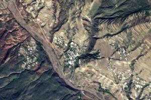 杏兒藏族鄉衛星地圖-青海省海東市民和回族土族自治縣峽門鎮、村地圖瀏覽