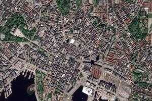 挪威奧斯陸市旅遊地圖_挪威奧斯陸市衛星地圖_挪威奧斯陸市景區地圖