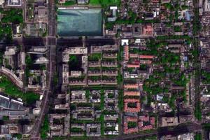 丰融园社区卫星地图-北京市西城区金融街街道砖塔社区地图浏览