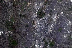莱斯特市卫星地图-英国英格兰莱斯特市中文版地图浏览-莱斯特旅游地图