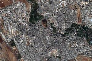 哈马市卫星地图-叙利亚哈马市中文版地图浏览-哈马旅游地图