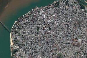 科連特斯市衛星地圖-阿根廷科連特斯市中文版地圖瀏覽-科連特斯旅遊地圖