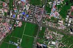 幸福鎮衛星地圖-黑龍江省哈爾濱市香坊區哈爾濱綜合保稅區地區、村地圖瀏覽