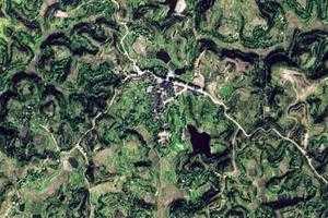 花岩镇卫星地图-重庆市潼南区花岩镇、村地图浏览