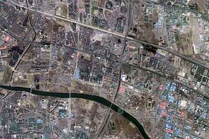 服務濱海新區建設衛星地圖-天津市東麗區金鐘街道地圖瀏覽