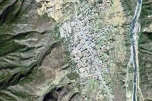 香巴拉镇卫星地图-四川省甘孜藏族自治州乡城县香巴拉镇、村地图浏览