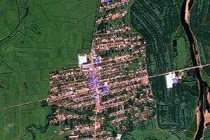 龙凤山乡卫星地图-黑龙江省哈尔滨市五常市山河屯林业局、村地图浏览
