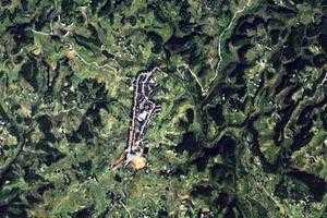石溪乡卫星地图-重庆市南川区山王坪镇、村地图浏览