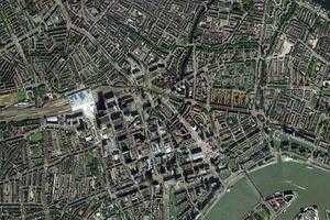 鹿特丹市衛星地圖-荷蘭鹿特丹市中文版地圖瀏覽-鹿特丹旅遊地圖