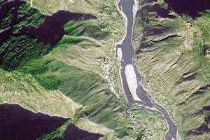 巴旺乡卫星地图-四川省甘孜藏族自治州丹巴县墨尔多山镇、村地图浏览