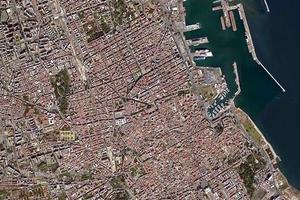 巴勒莫市卫星地图-意大利巴勒莫市中文版地图浏览-巴勒莫旅游地图