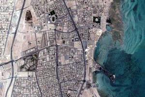 沃克拉市卫星地图-卡塔尔沃克拉市中文版地图浏览-沃克拉旅游地图
