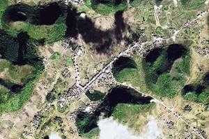 克长乡卫星地图-广西壮族自治区百色市那坡县隆林各族自治县克长乡、村地图浏览