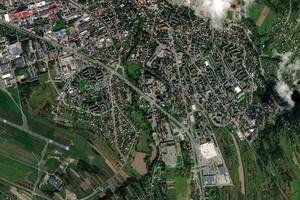 克罗斯诺市卫星地图-波兰克罗斯诺市中文版地图浏览-克罗斯诺旅游地图