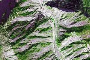双溜索乡卫星地图-四川省阿坝藏族羌族自治州黑水县西尔镇、村地图浏览