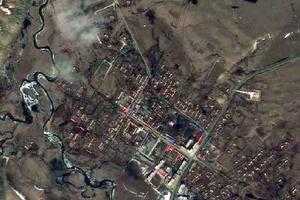 巴彥查干蘇木衛星地圖-內蒙古自治區赤峰市克什克騰旗浩來呼熱蘇木地圖瀏覽