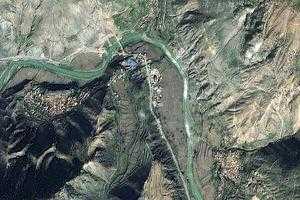 憨班乡卫星地图-甘肃省甘南藏族自治州舟曲县憨班乡、村地图浏览