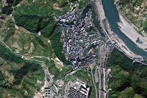 双丰镇卫星地图-陕西省安康市白河县构朳镇、村地图浏览